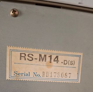 Technics RS-M14: Stereo Cassette Deck