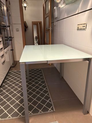 Mesa cristal moderna - Cocina/Salón