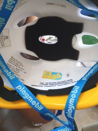 Casco bici niño c/rodilleras y coderas