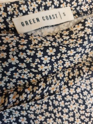 Falda midi Green Coast - S