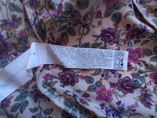 Vestido Zara floral multicolor