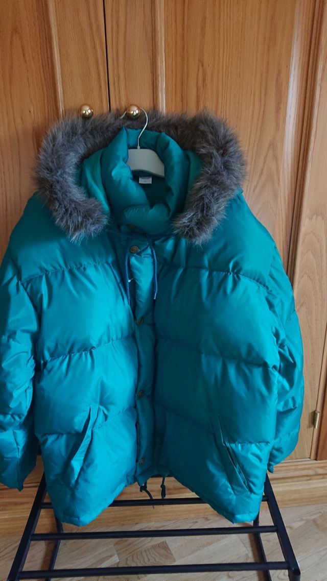 Cazadora acolchada Bluestone verde azulado. Sin es