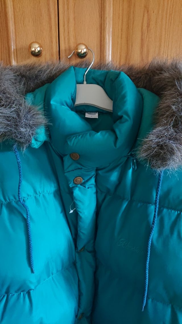 Cazadora acolchada Bluestone verde azulado. Sin es