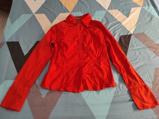 Camisa roja Roberto Verino