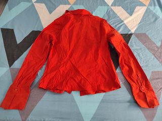 Camisa roja Roberto Verino