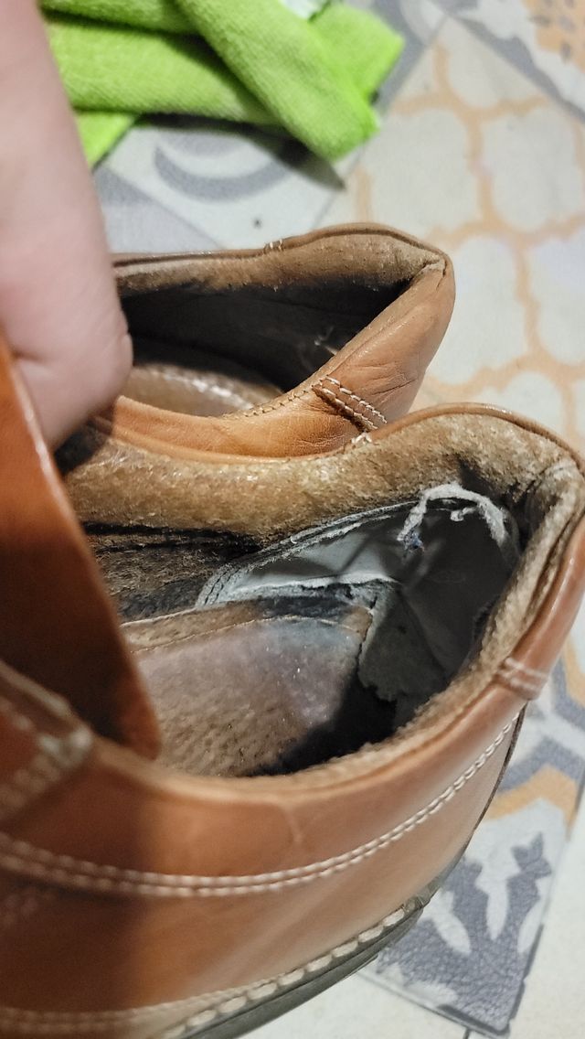 Zapatos Piel Marrón Talla 40