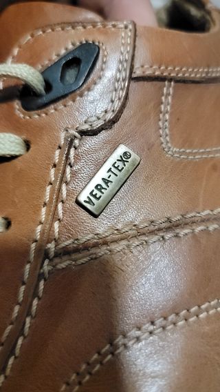 Zapatos Piel Marrón Talla 40