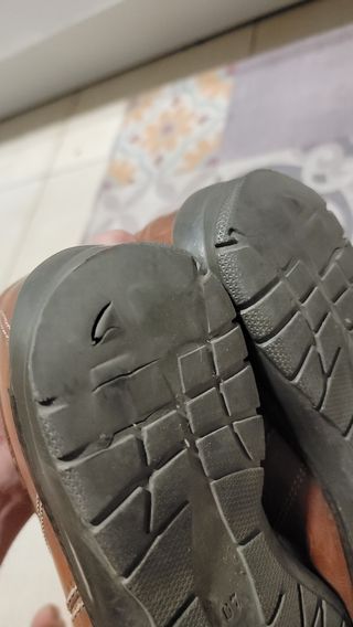 Zapatos Piel Marrón Talla 40