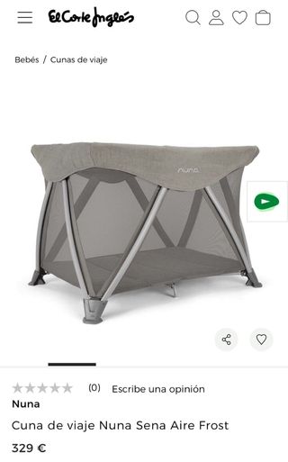 Cuna viaje Nuna Sena Aire Frost