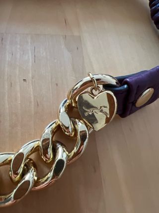 Collar bimba y lola dorado y morado