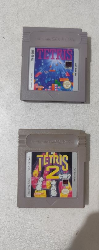 Tetris y Tetris 2 Game Boy (Nintendo)