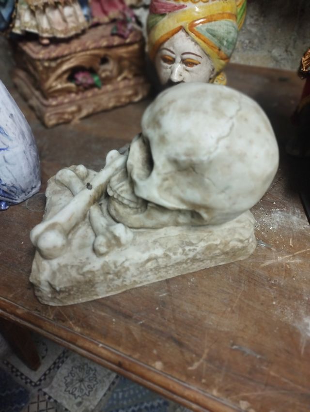 Teschio con ossa - Decorazione