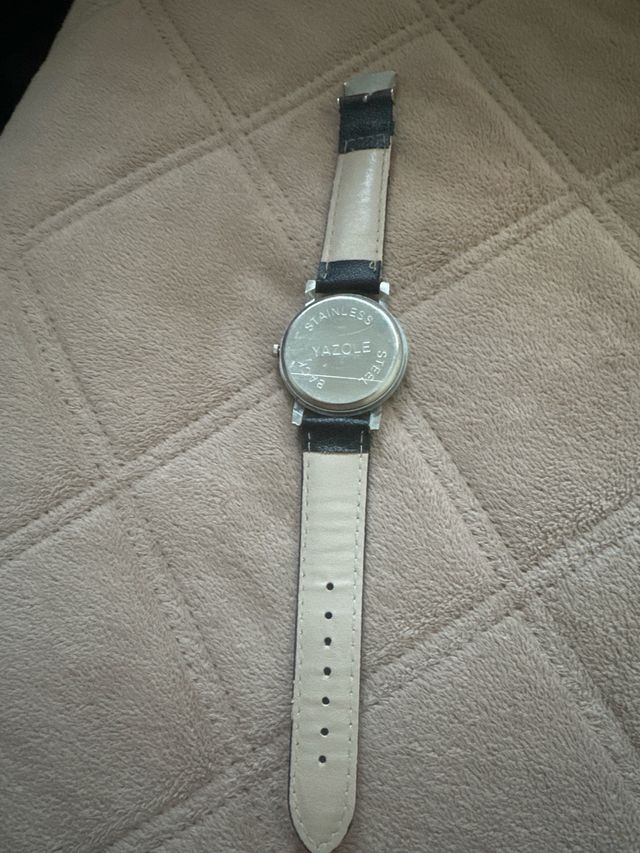 Orologio da uomo Yazole - Nero/Argento