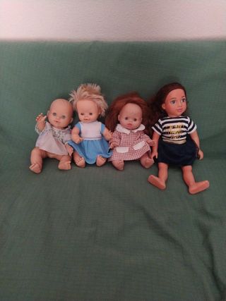 4 Muñecas antiguas para restaurar