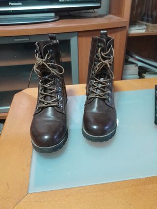 Botines marrones mujer -talla 37
