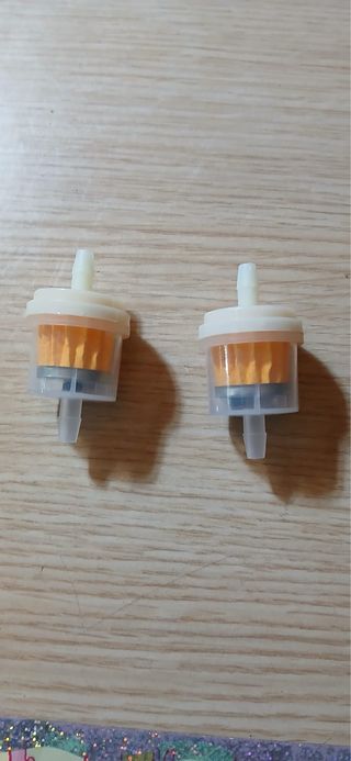 Dos pfiltros de gasolina para mini moto 
