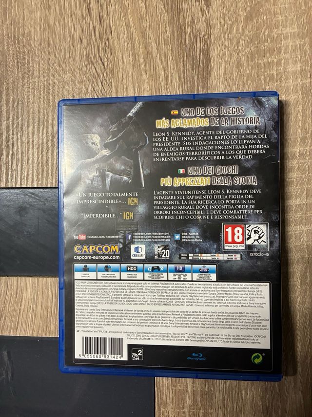 Resident Evil 4 PS4 (PlayStation 4)