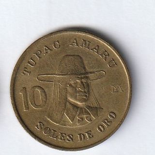 Monedas Perú - 5, 10, 50, 100 Soles