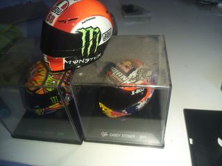 Caschi Moto GP 1/5: Rossi, Stoner e S0iMoncelli