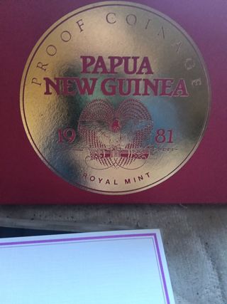 Papúa Nueva Guinea 1981: Juego Monedas
