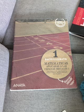 Matemáticas aplicadas a las Ciencias Sociales I.