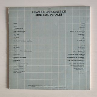 3 Vinilos: 2 LP José Luis Perales + 1 LP Serrat