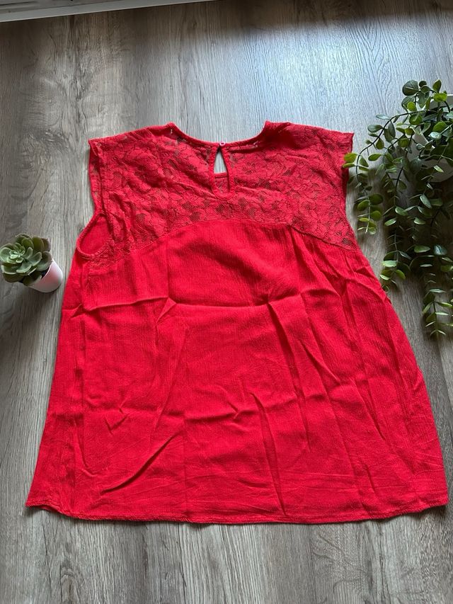 pack 2 blusas roja y negra talla S