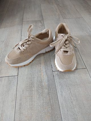 Scarpe sportive beige