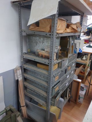 Estantería metálica galvanizada