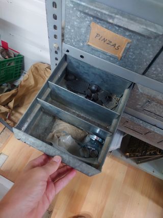 Estantería metálica galvanizada