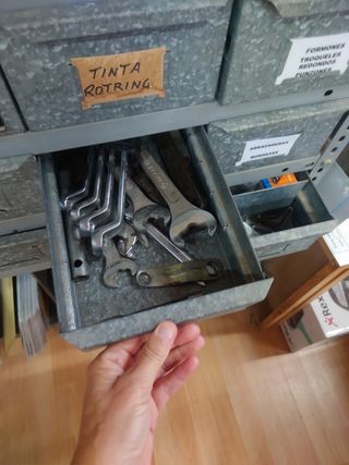 Estantería metálica galvanizada