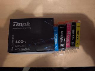 Cartuchos Timnk 580XXL-581XXL Canon