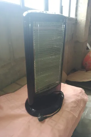 Estufa halógena azul - poco uso