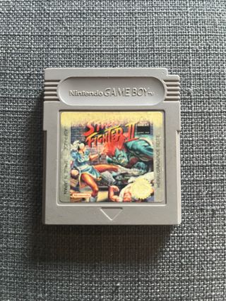 Juego Game Boy - Street Fighter II