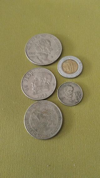 Monedas antiguas México