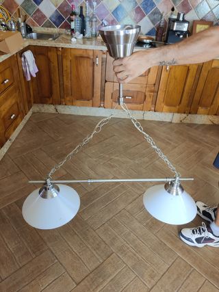 Lampara de cocina 2 luces