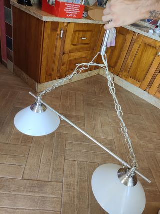 Lampara de cocina 2 luces