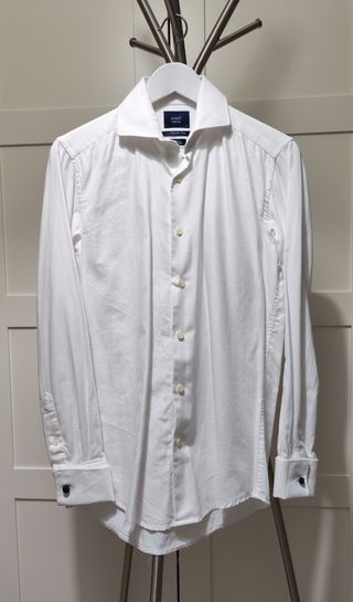 Camisa Unit Clothing blanca, talla S