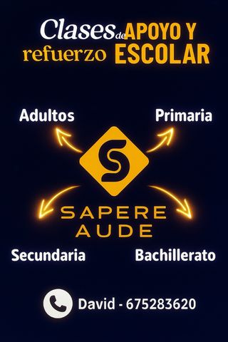 Clases particulares de todas las materias y cursos