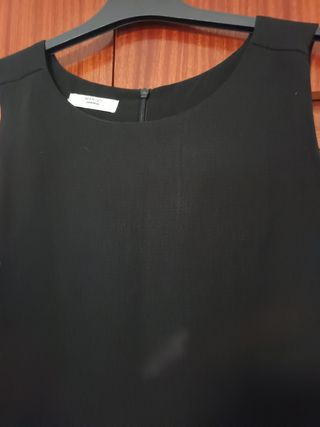 Camisa negra MANGO