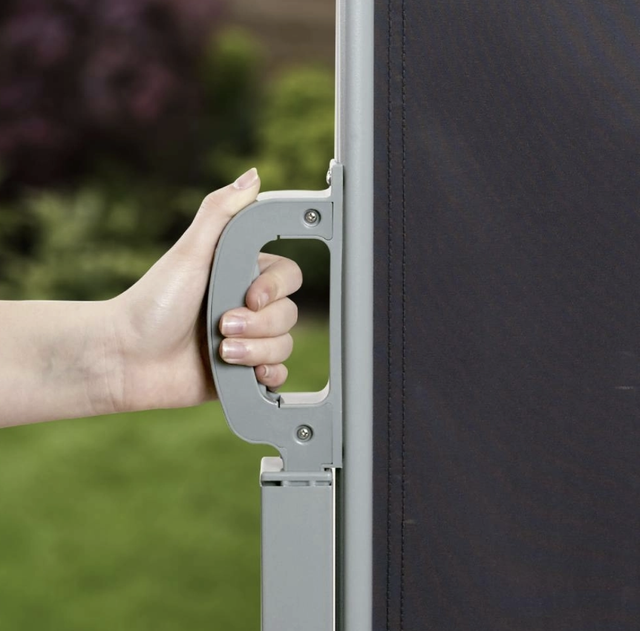 Toldo Retráctil Exterior - Gris Oscuro