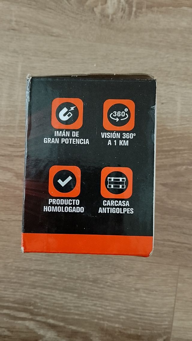 Luz emergencia V16 coche