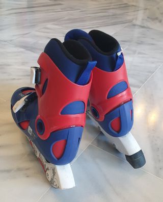 Patines Oxelo Play 3 - Rojo y Azul