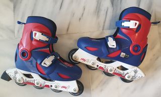 Patines Oxelo Play 3 - Rojo y Azul