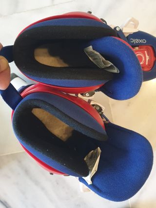 Patines Oxelo Play 3 - Rojo y Azul