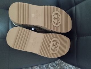 Plataformas Gucci - Beige/Marrón