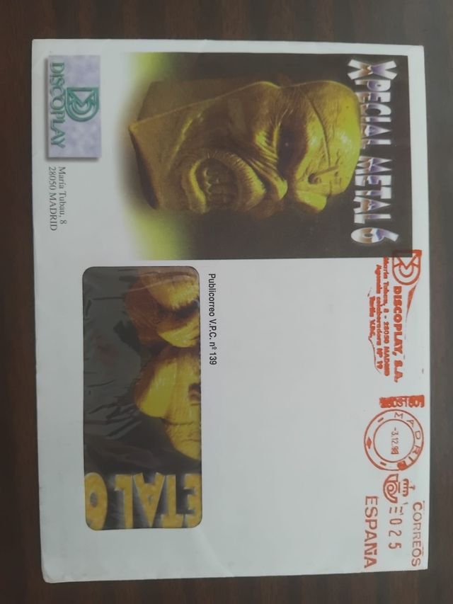 Boletín Xpecial Metal 6 - Revista Metal 1998