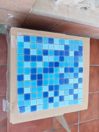 Mosaico piscina azul | 18 unidades de 33x33