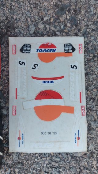 Scalextric: 2 Cajas Vacías ref. 8344 Toyota celica