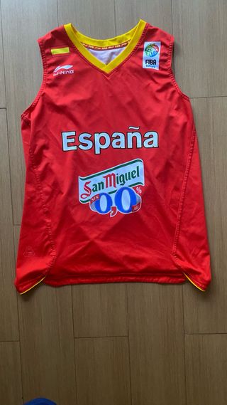 Camiseta Baloncesto España - San Miguel 0.0%